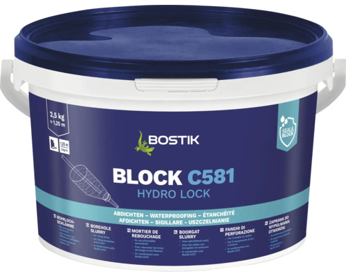 Bostik C581 HYDRO LOCK boorgatslib 2,5 kg