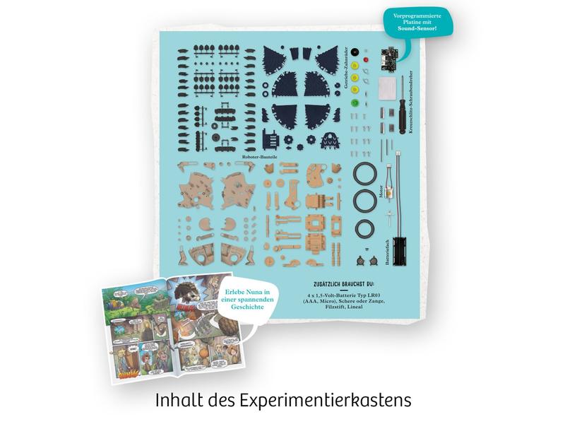 Kosmos Experimentierkasten Nuna Igel-Roboter