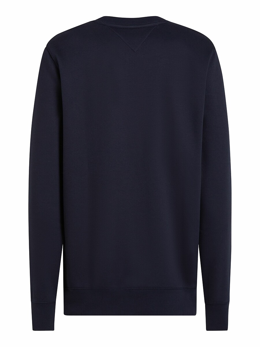 TOMMY HILFIGER<br>Suéter de gola redonda com o logotipo Tommy