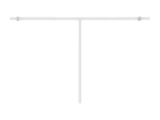 Auvent automatique sur pied 450x350 cm Crème