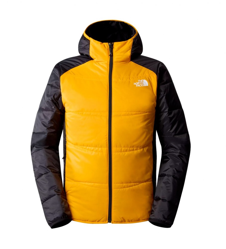 Casaco sintético The North Face Quest, amarelo e preto.