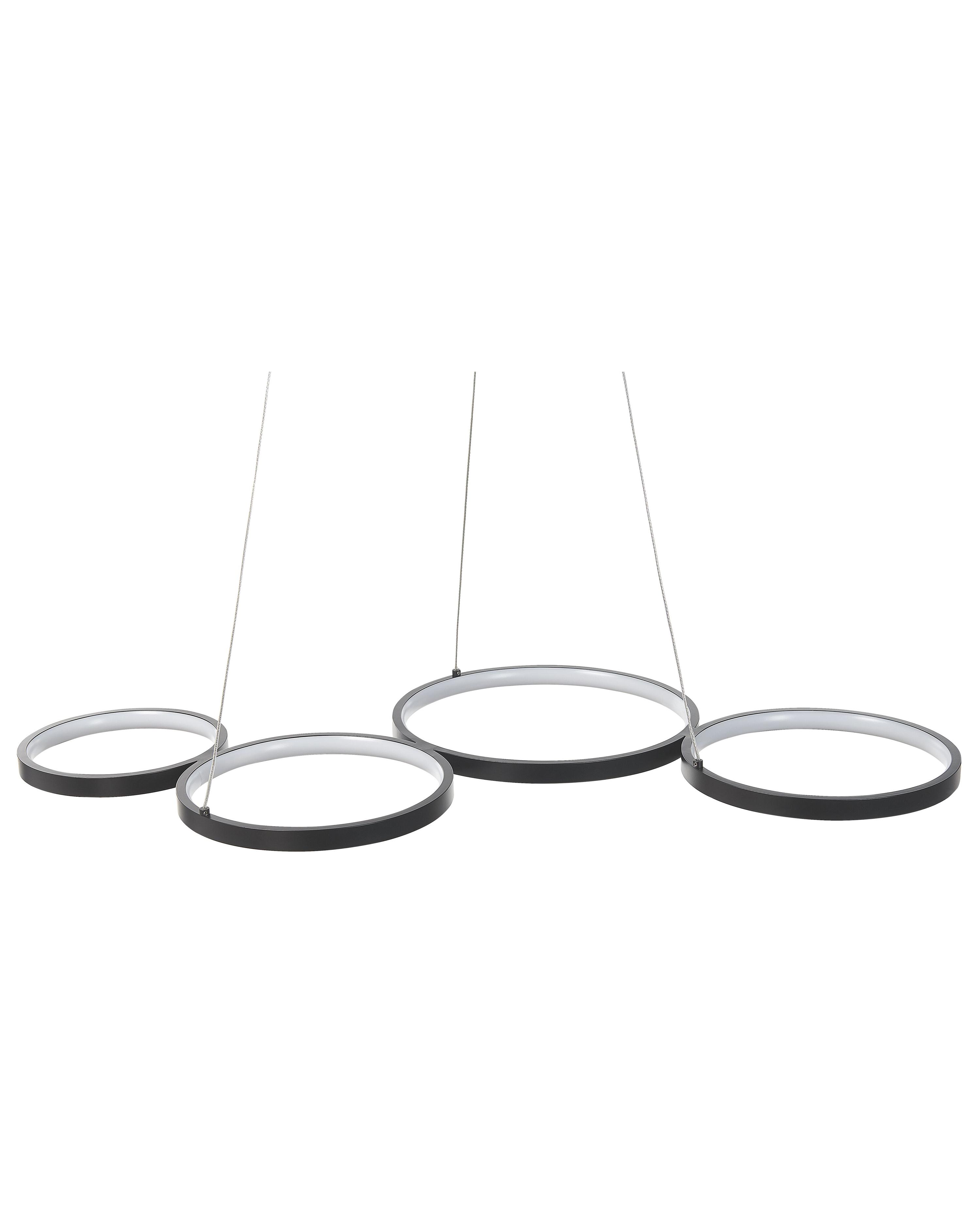 LED hanglamp PIBOR Metaal Zwart