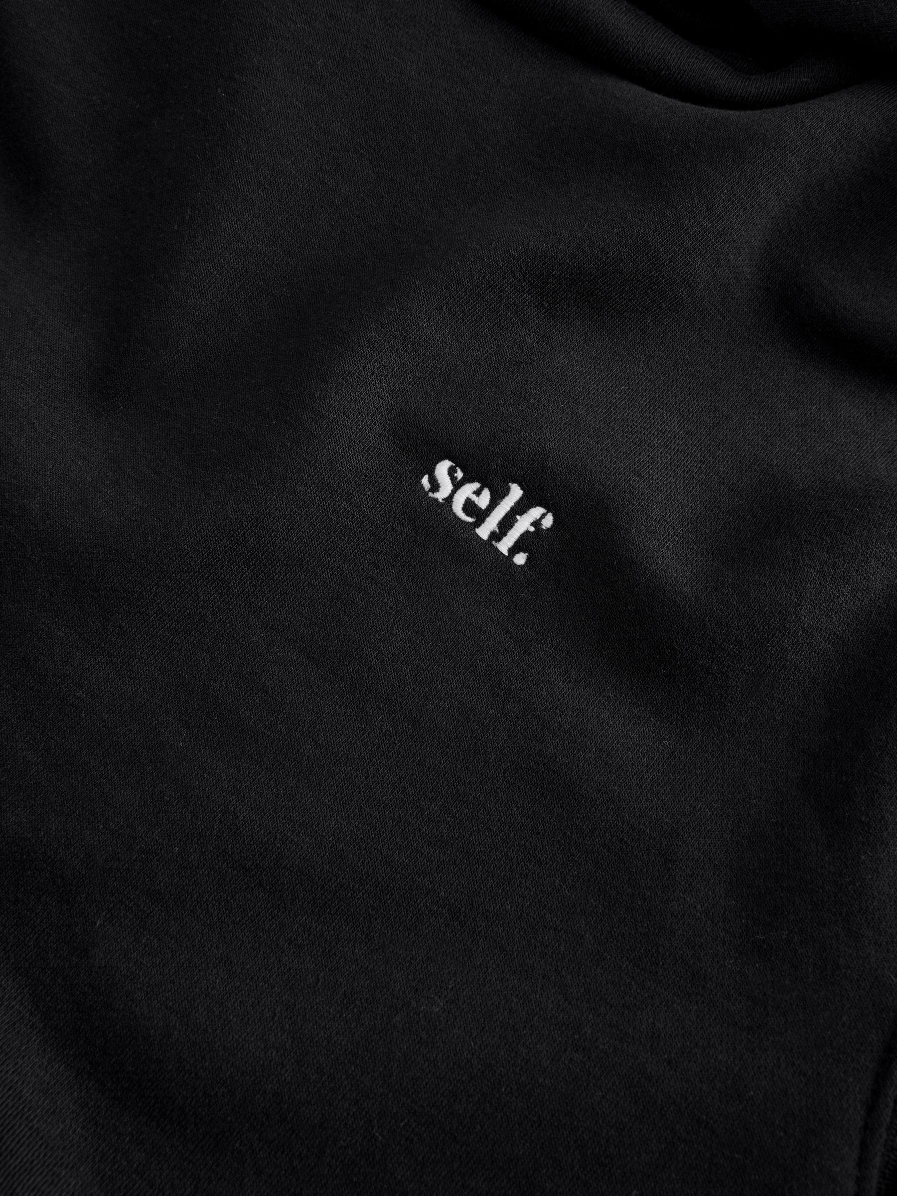 Zwart - Self. hoody