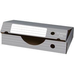 boîte d'archivage tric pour format A3, gris / blanc