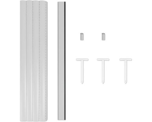 Schellenberg rolluik complete set Systeem Maxi B 1100 x H 1300 mm grijs