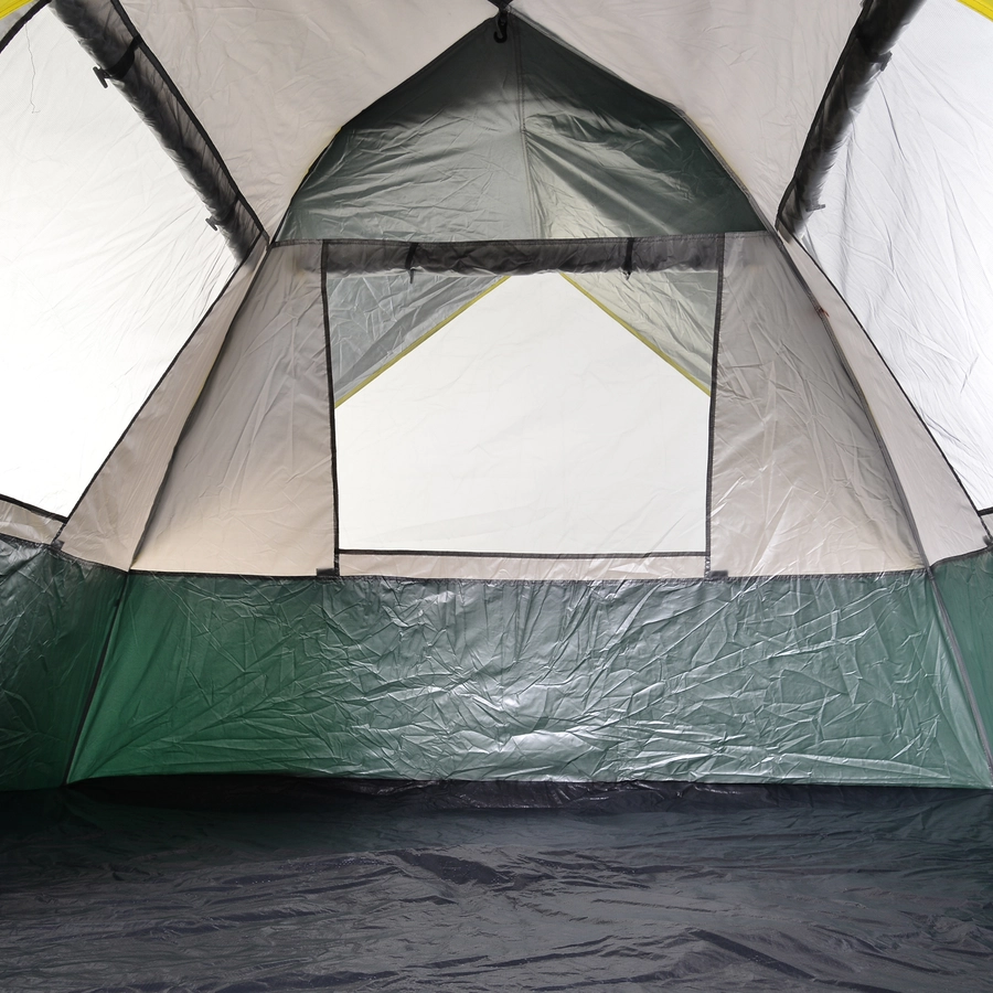 Outsunny Campingzelt für 3-4 Personen olivegrün