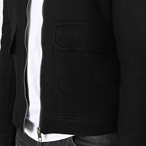 Veste Zippée Noir