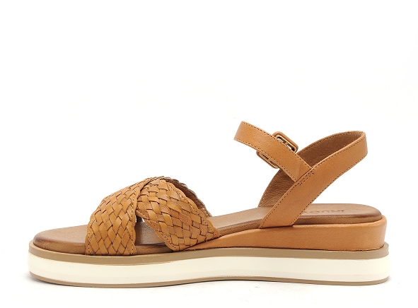 Inuovo nu pieds plats femme 113065 marron