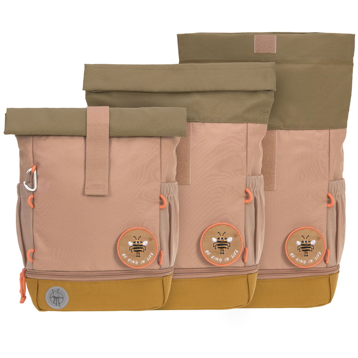 LässigLässig   Kinderucksack Rolltop Nature hazelnut