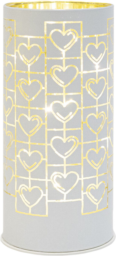 Sirius Frida Cylinder Glas Ø7xH15 cm, Hvid
