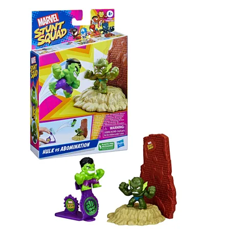 Hasbro Marvel Stunt Squad Helden gegen Schurken, 1 Set, 5-fach sortiert