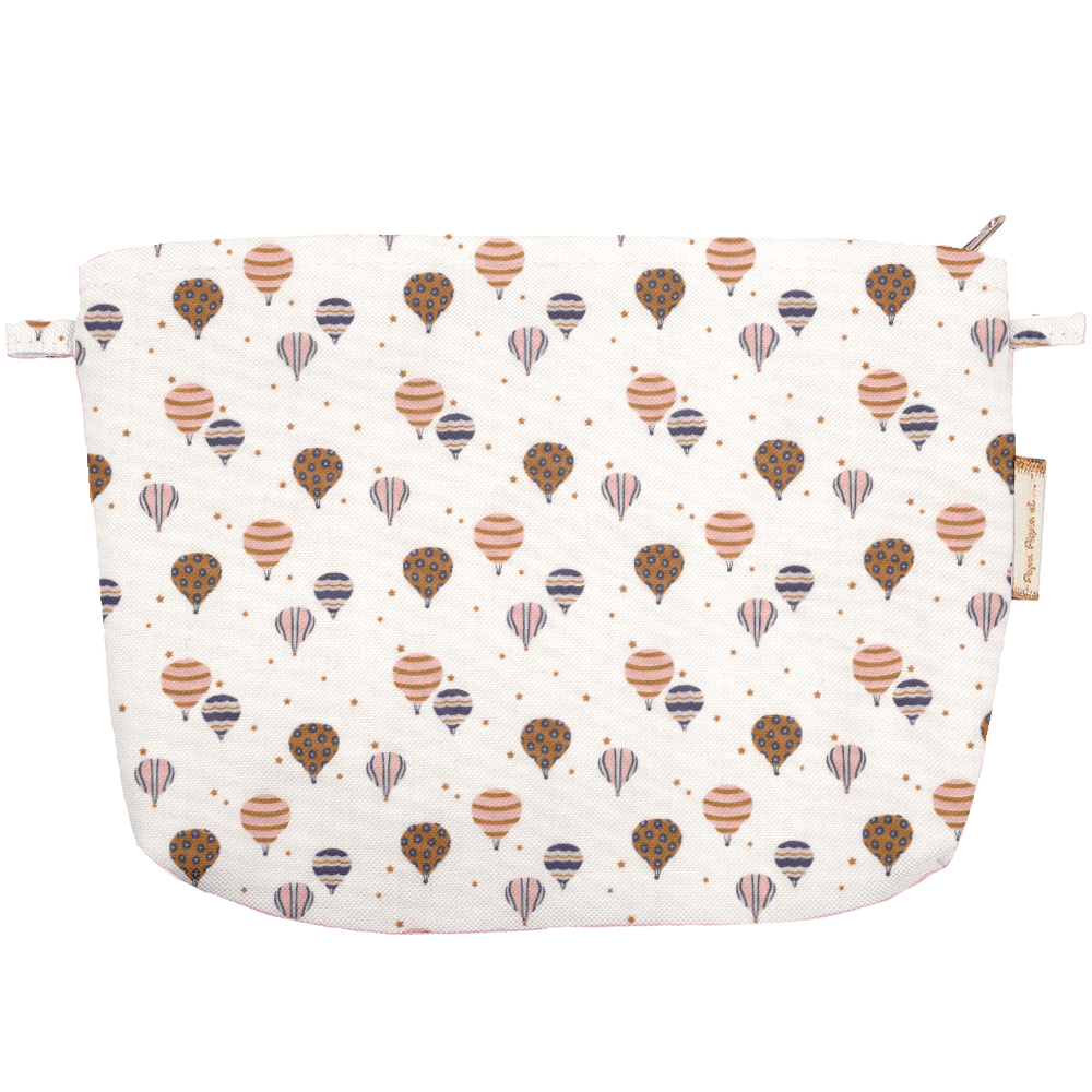 Pochette Tissu Montgolfiere