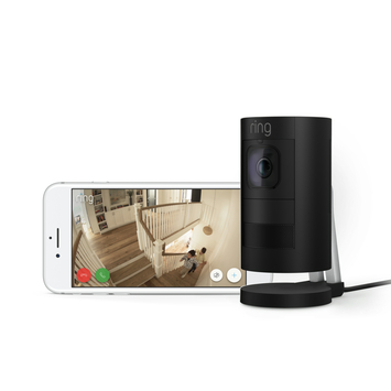 Ring Stick Up Camera Elite Zwart