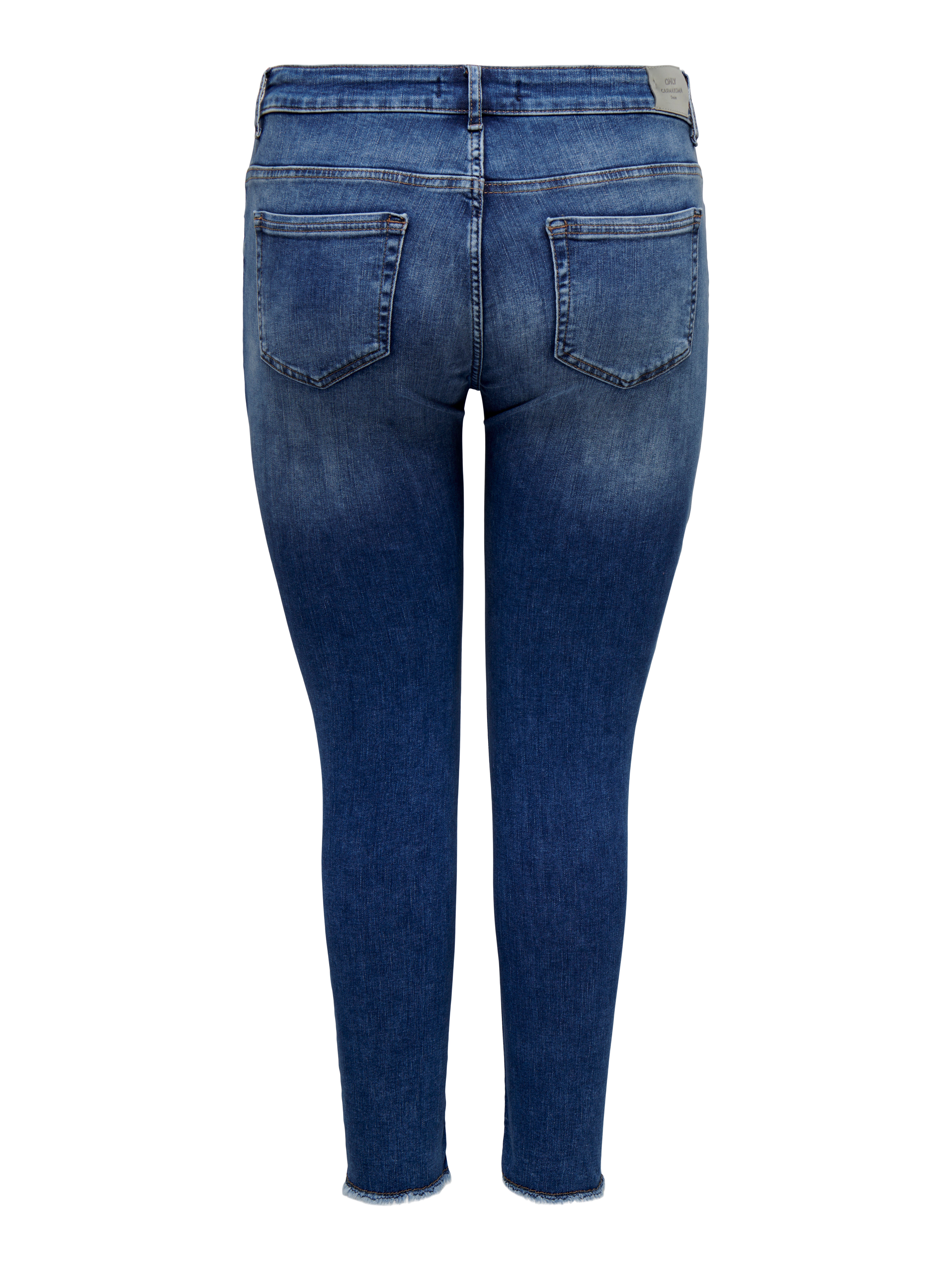 CARWILLY Skinny Fit Jeans Dark Blue Denim