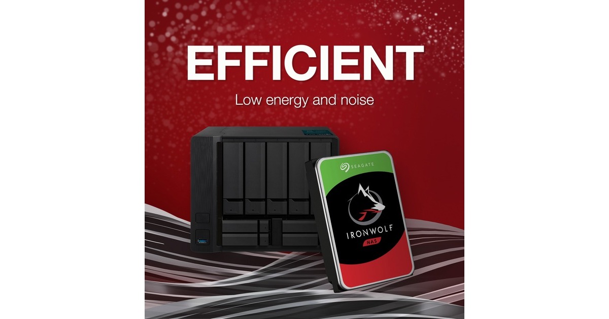 SeagateIronWolf, 10 TB harde schijf  (ST10000VN000, SATA/600, 24/7, Tweedekans)