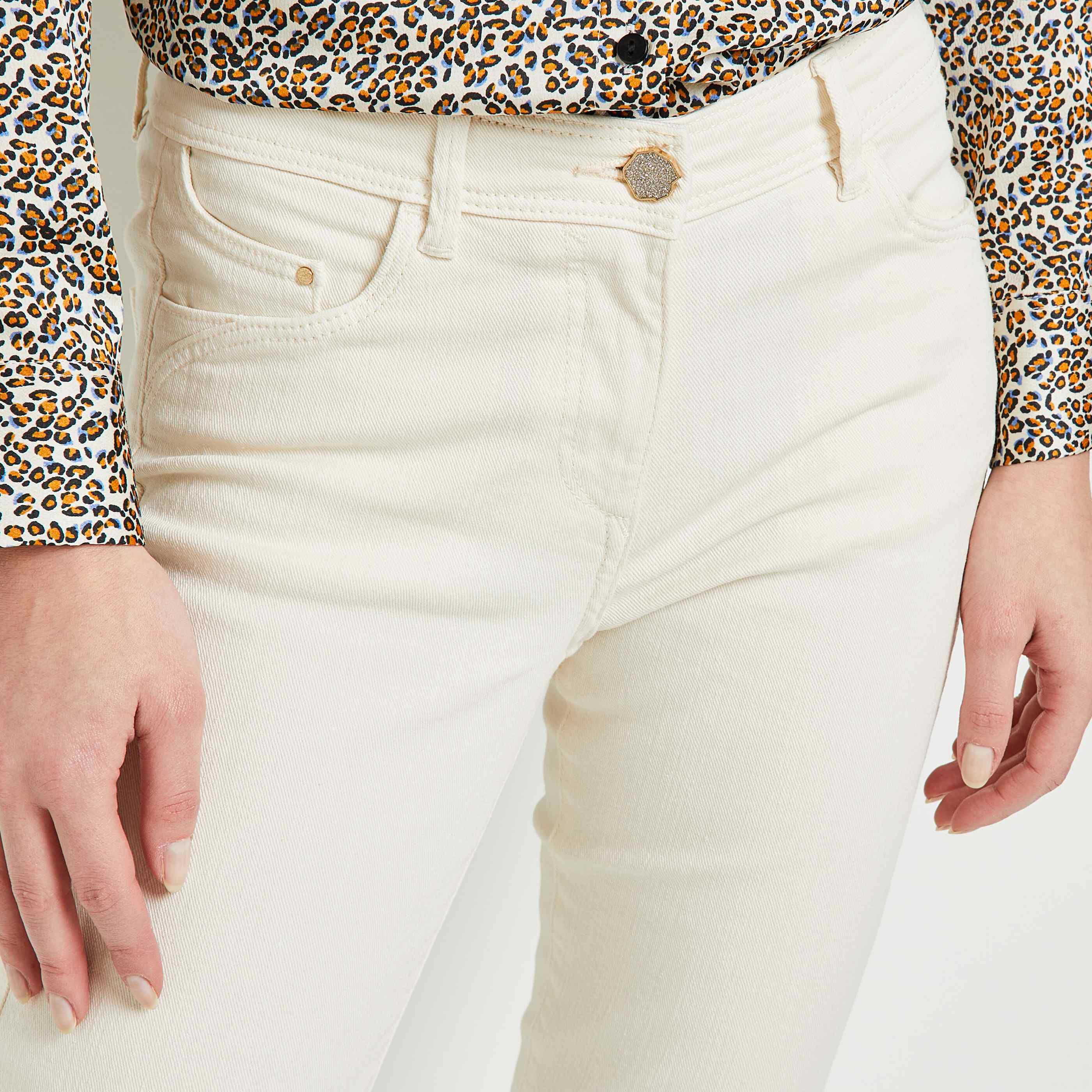 Jean 7/8 CANCUN femme - ECRU