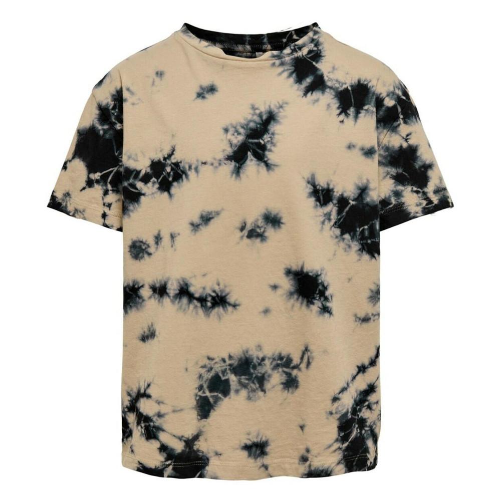 Kids ONLY T-shirt Beige Tie & Dye Fille Kids Only Ona