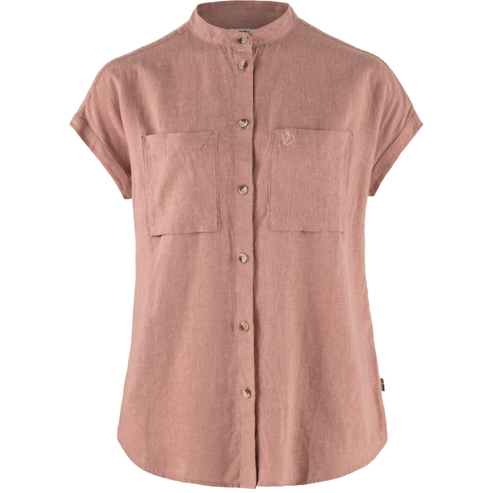 Fjällräven Övik Hemp Shirt SS, Dame<br>Lett, luftig og klar for eventyr!