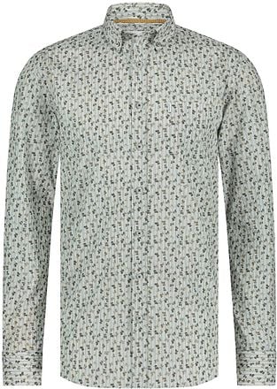 State Of Art Overhemd Poplin Print Lichtblauw 21424233-1184 kopen