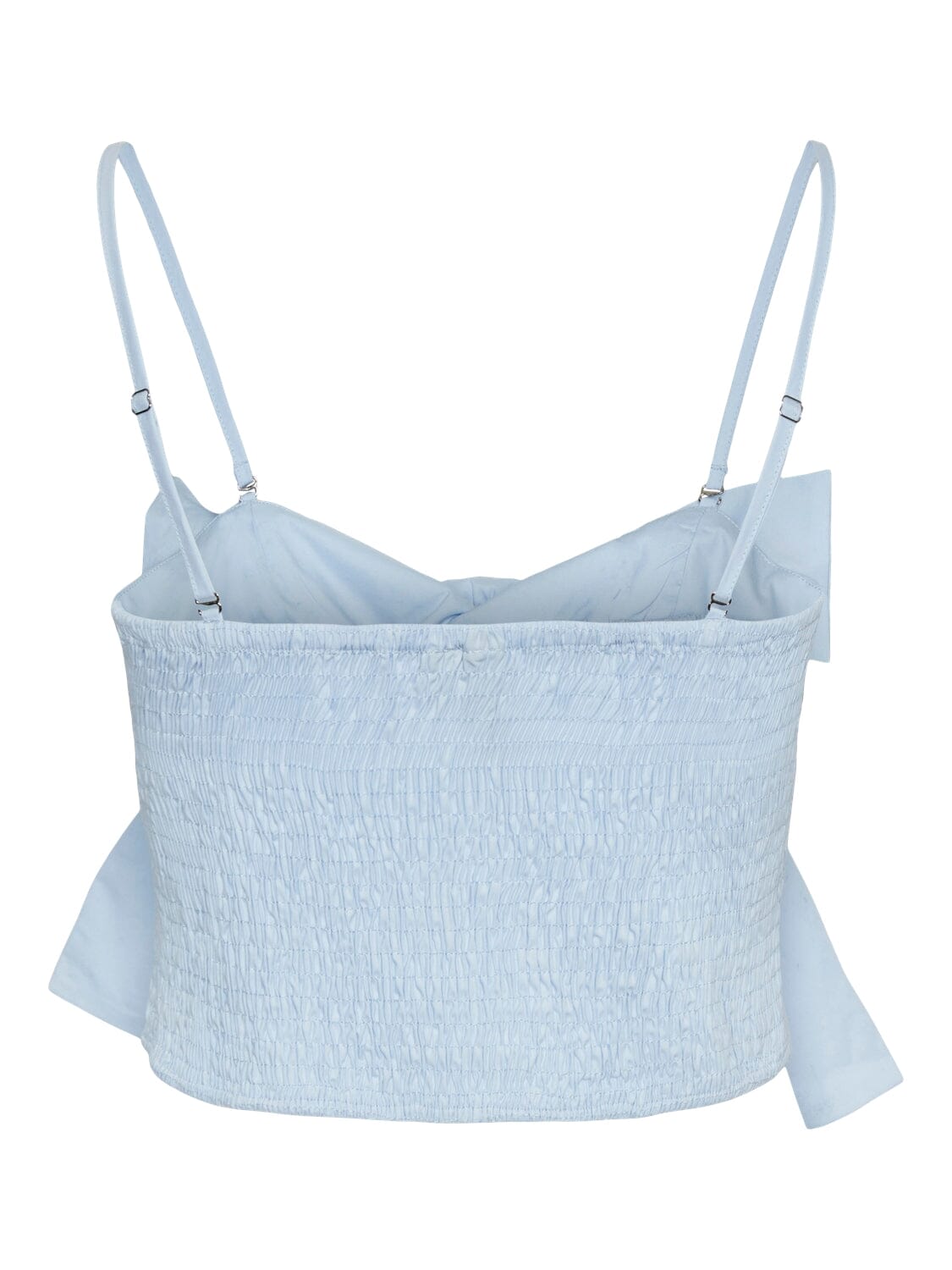Pieces Pcsofia Strap Bow Crop Top 4666330 nantucket breeze