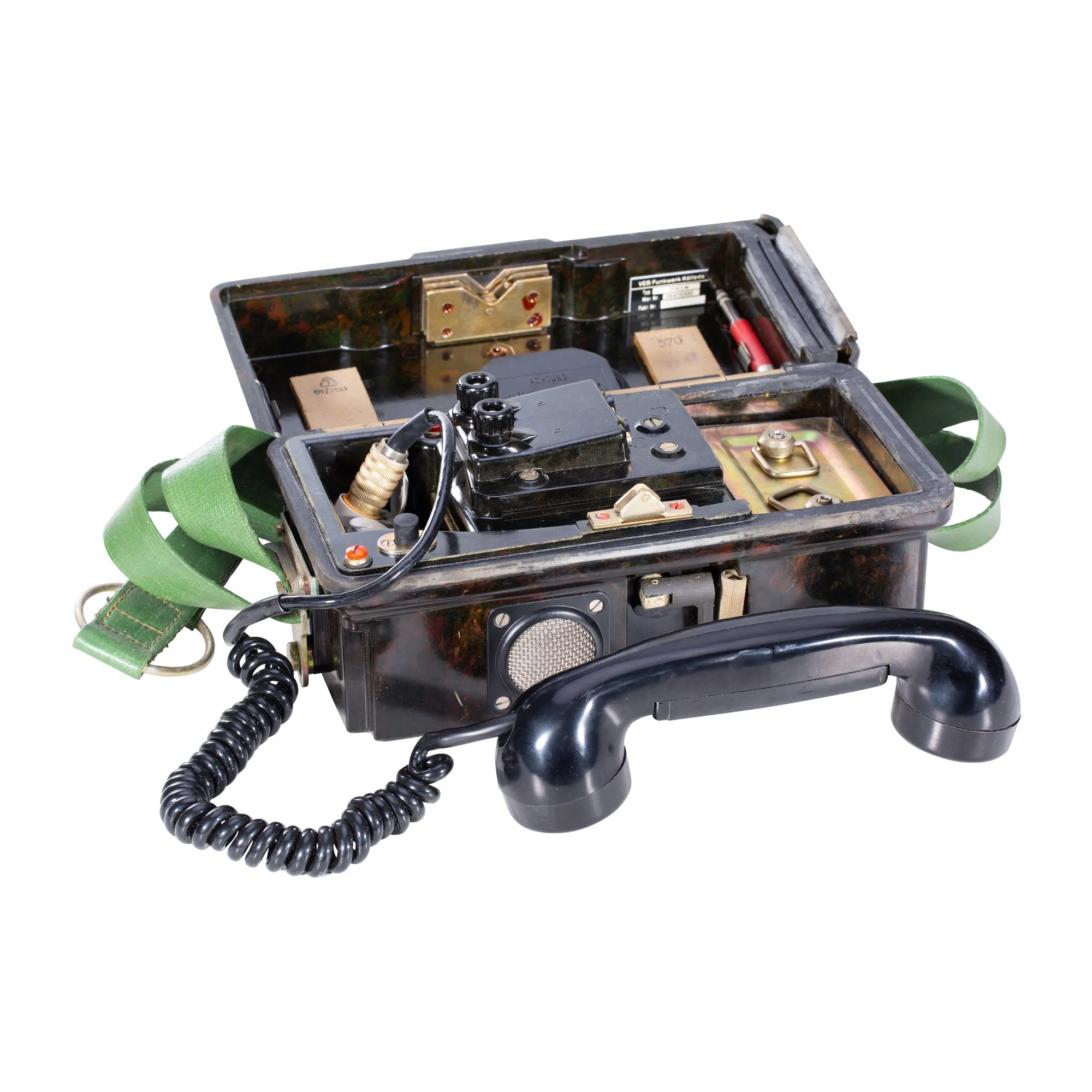 NVA -  NVA Feldtelefon mit Zubehör im Koffer neuwertig