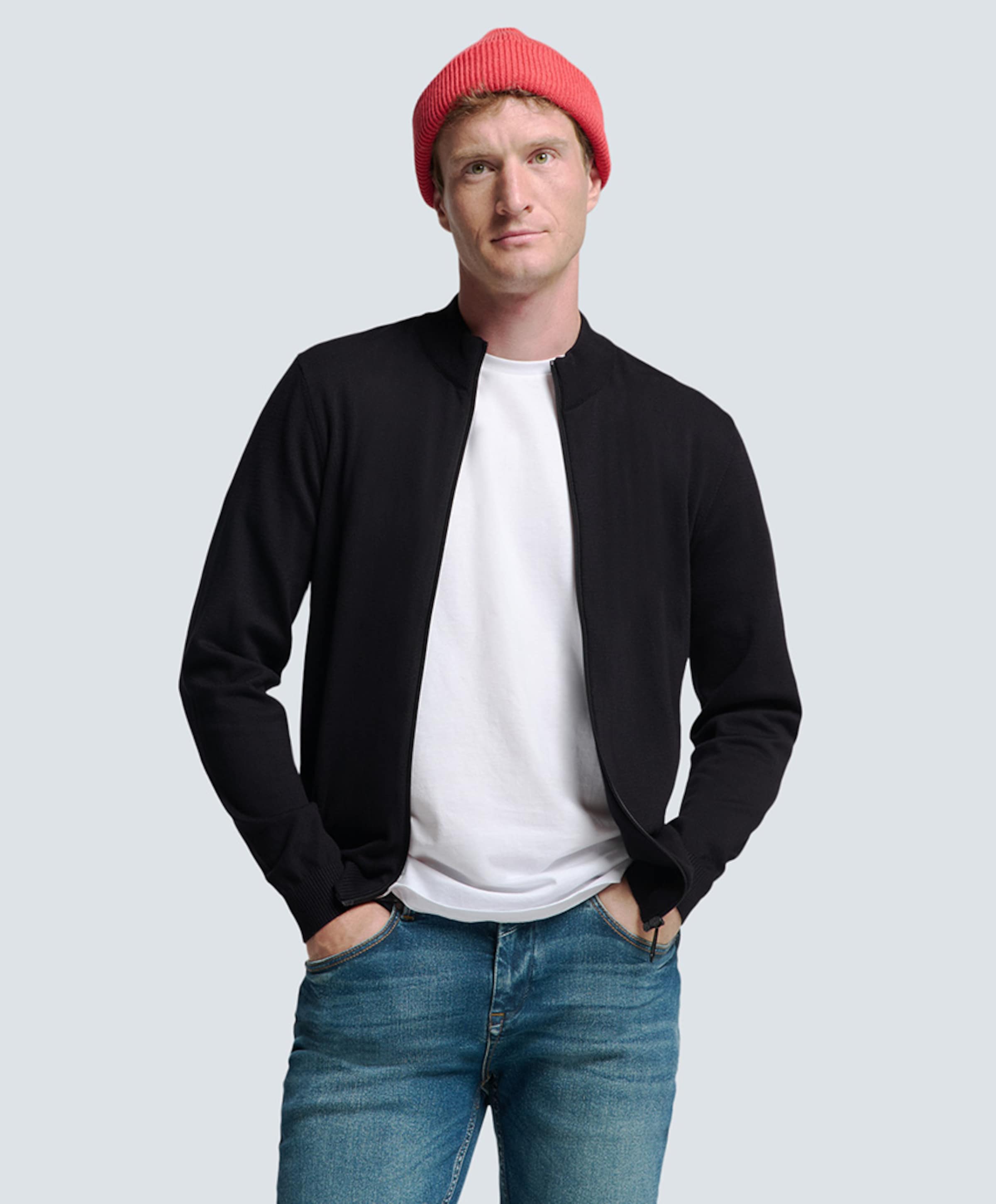 No Excess Heren vest zwart