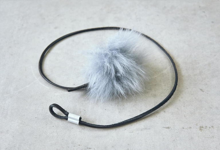 MiaCara Topo kattenspeelgoed black/pebble