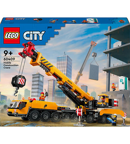 LEGO? City - Gul Mobil Byggekran 60409 - 1116 Dele