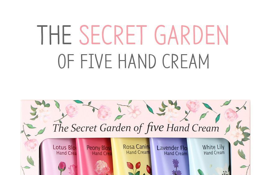 MediFlower - De geheime tuin van vijf handcrèmeset