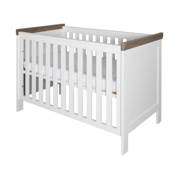 Kidsmill Savigno Babybed Grijs Zonder Kruis 60 x 120 cm