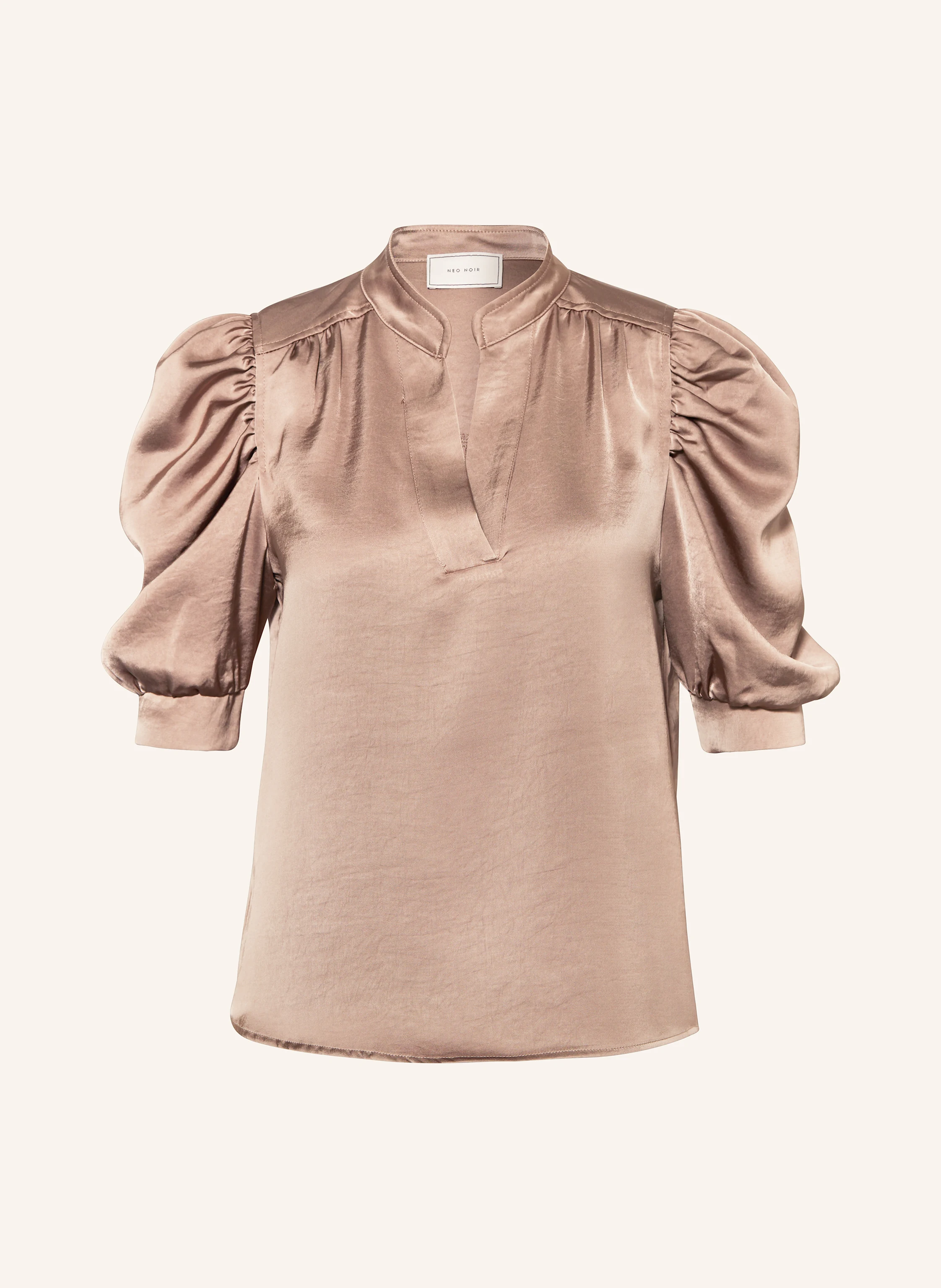 NEO NOIR Blusenshirt ROELLA aus Satin
