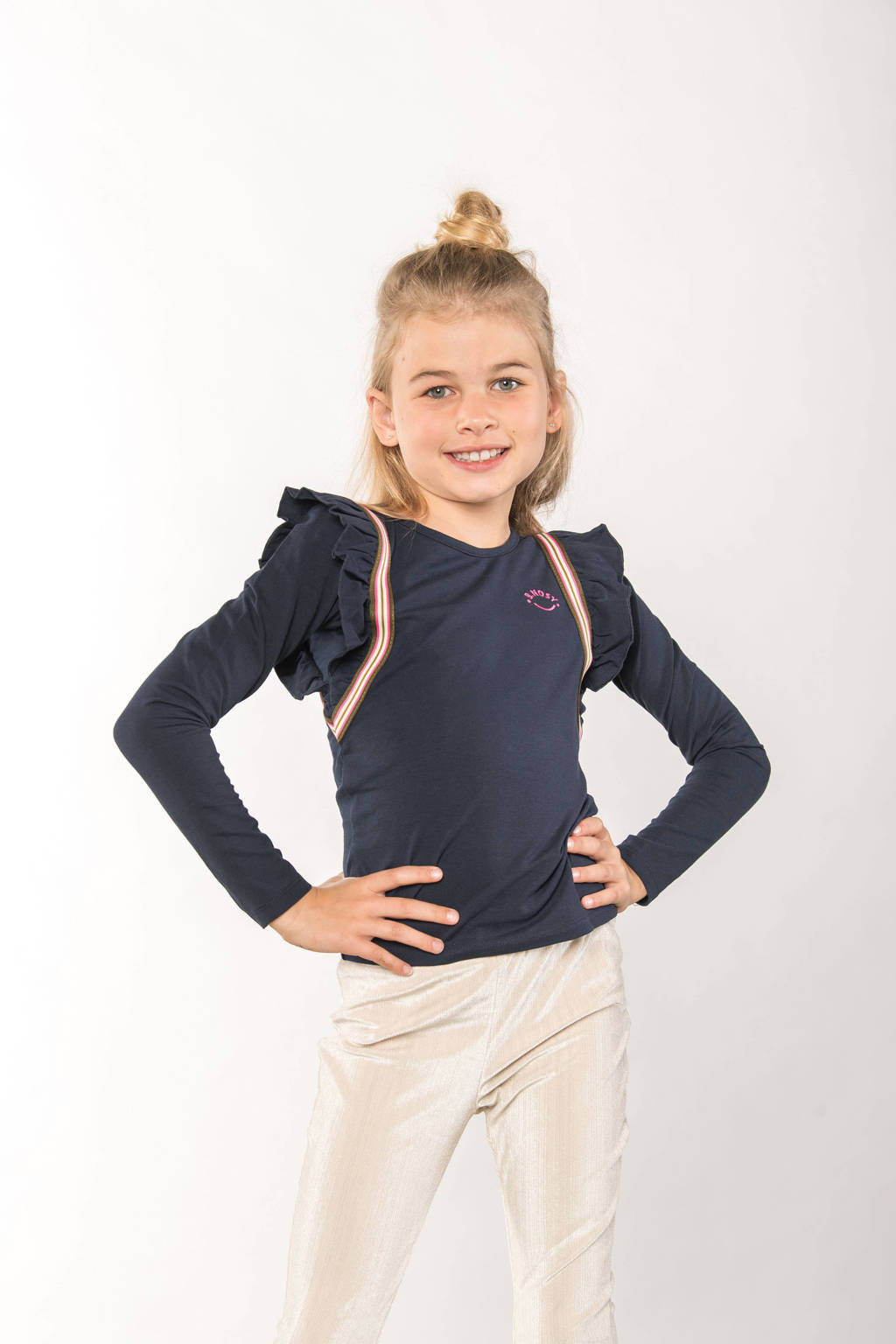 B.Nosy longsleeve Tess donkerblauw