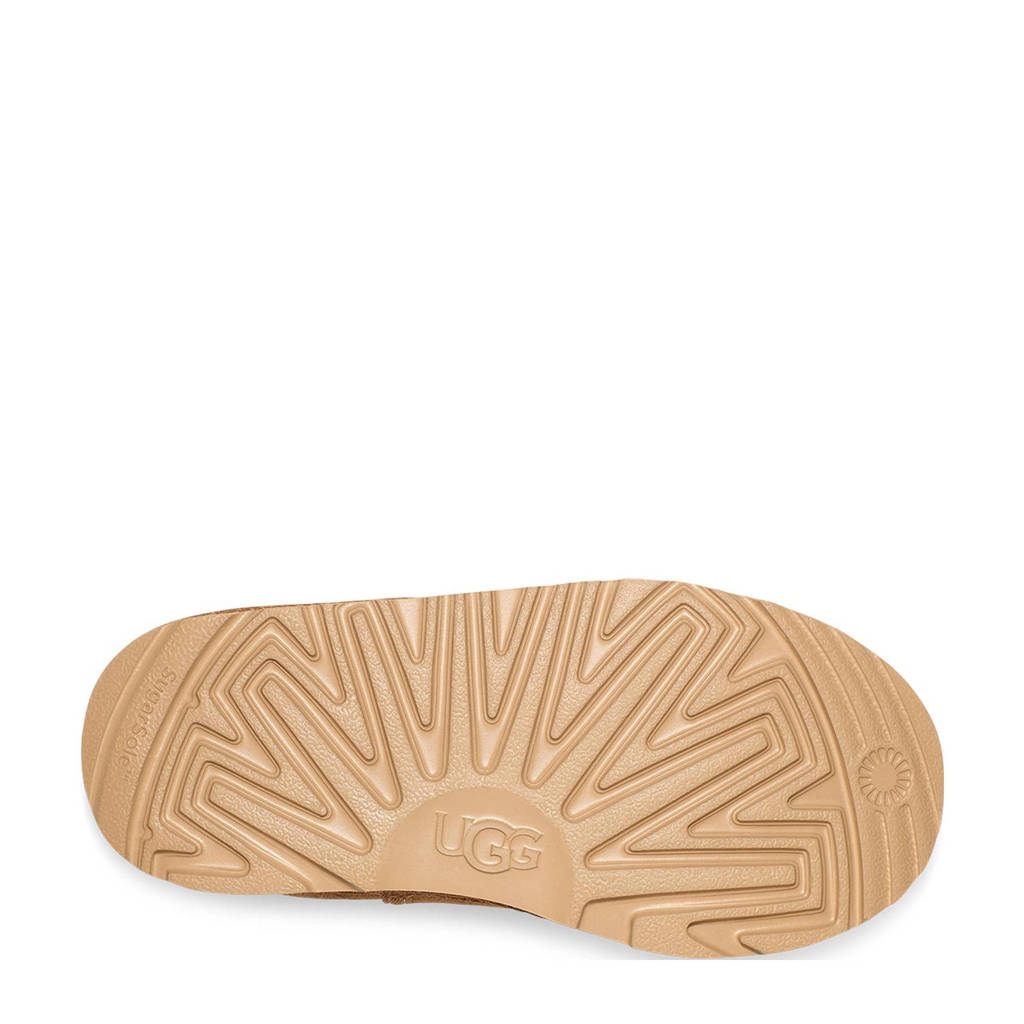 UGG K Neumel Chelsea Schoolkind/tiener gevoerde suède enkelboots camel