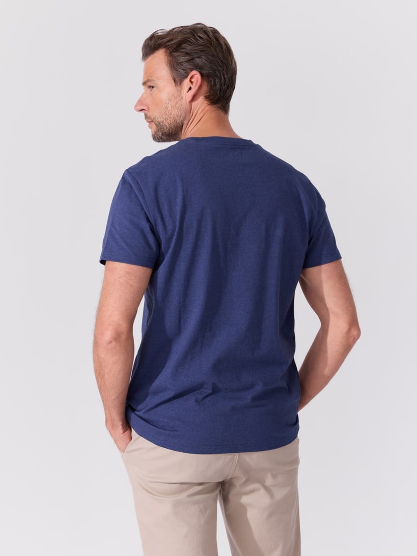 Fields t-skjorte Ensign Blue