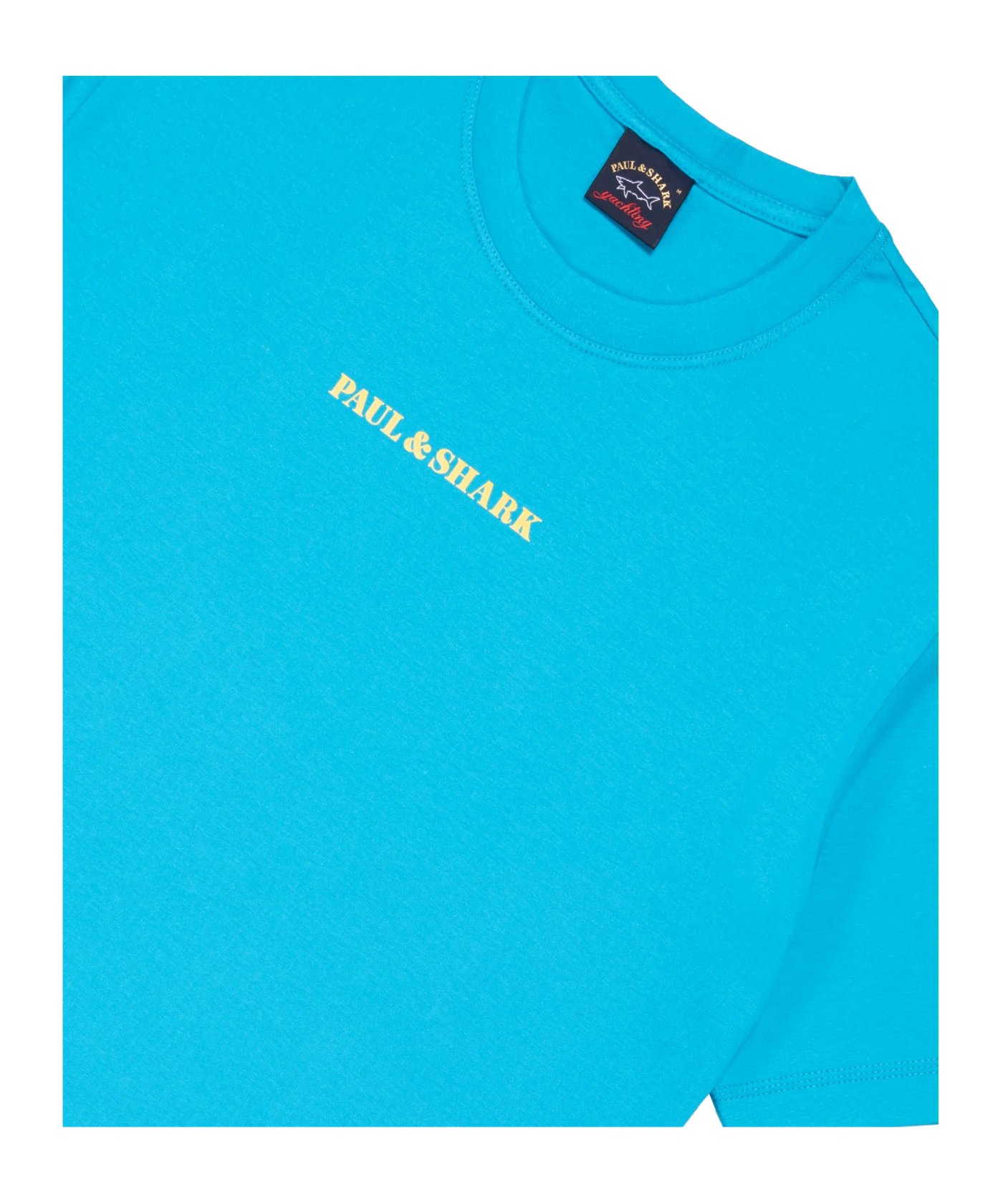 Paul & Shark Organic Cotton T-Shirt Türkis