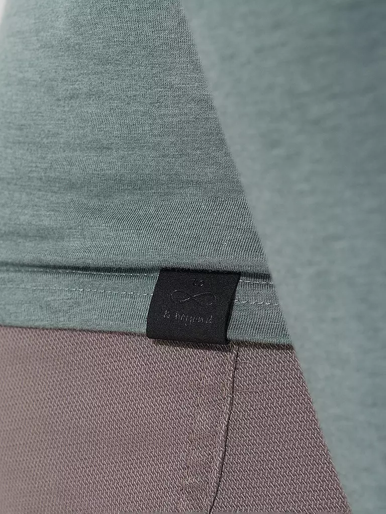 RAGWEAR Langarmshirt ZACHARI hellgrün