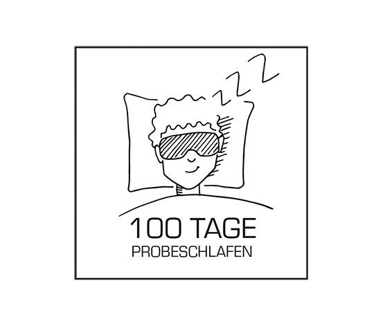 Badenia-7-Zonen-Tonnentaschen-Federkernmatratze, 500er, Härtegrad 2, 80 x 200 cm