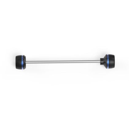Protections de fourche Rizoma pour axe de roue avant - Bleu