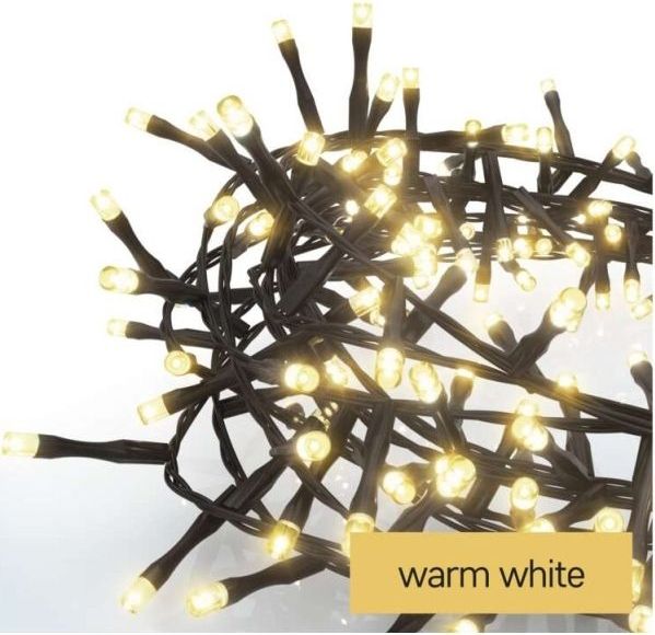 Kerstverlichting - Lichtketting - Warmwit - 12 m - IP44 - Timerfunctie