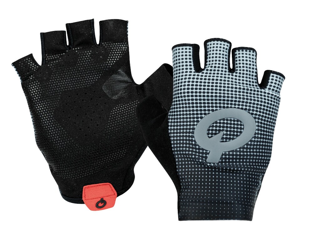 Fahrrad-Handschuhe Blend Short Fingers unisex schwarz/grau