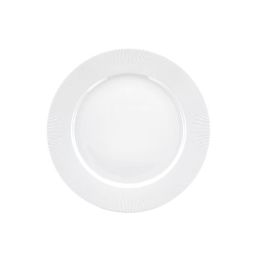 Pillivuyt Eventail Middagstallerken, Hvid, Ø28 cm