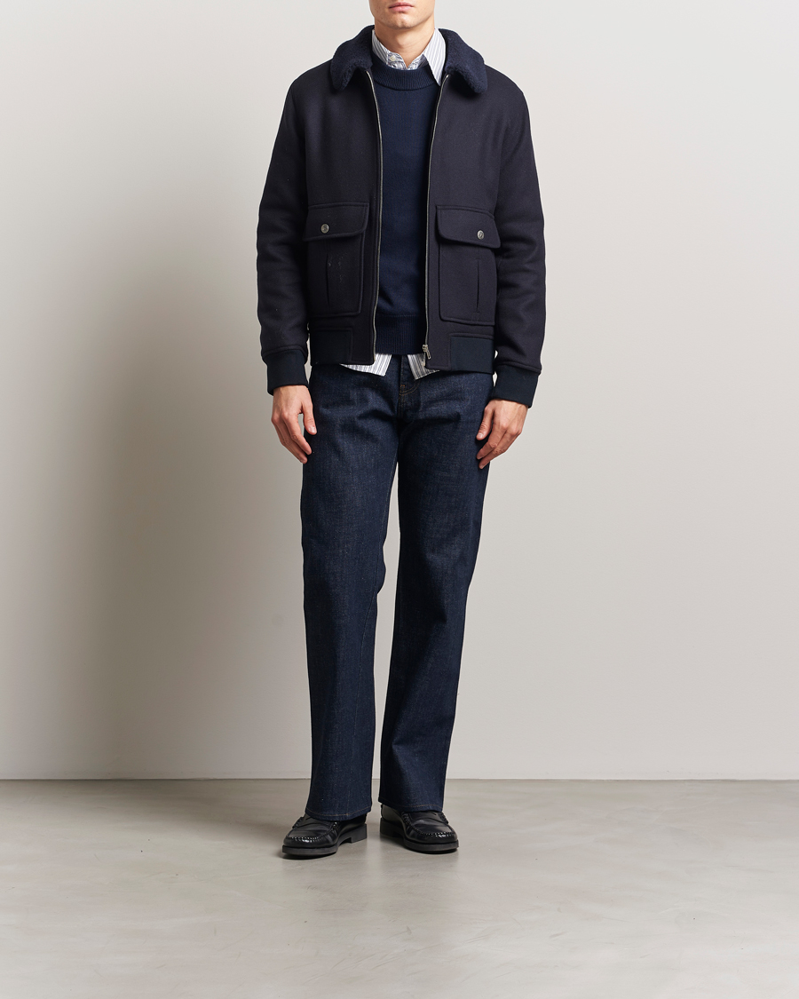 Sunflower Straight Twist Jeans Simple Rinse Blue