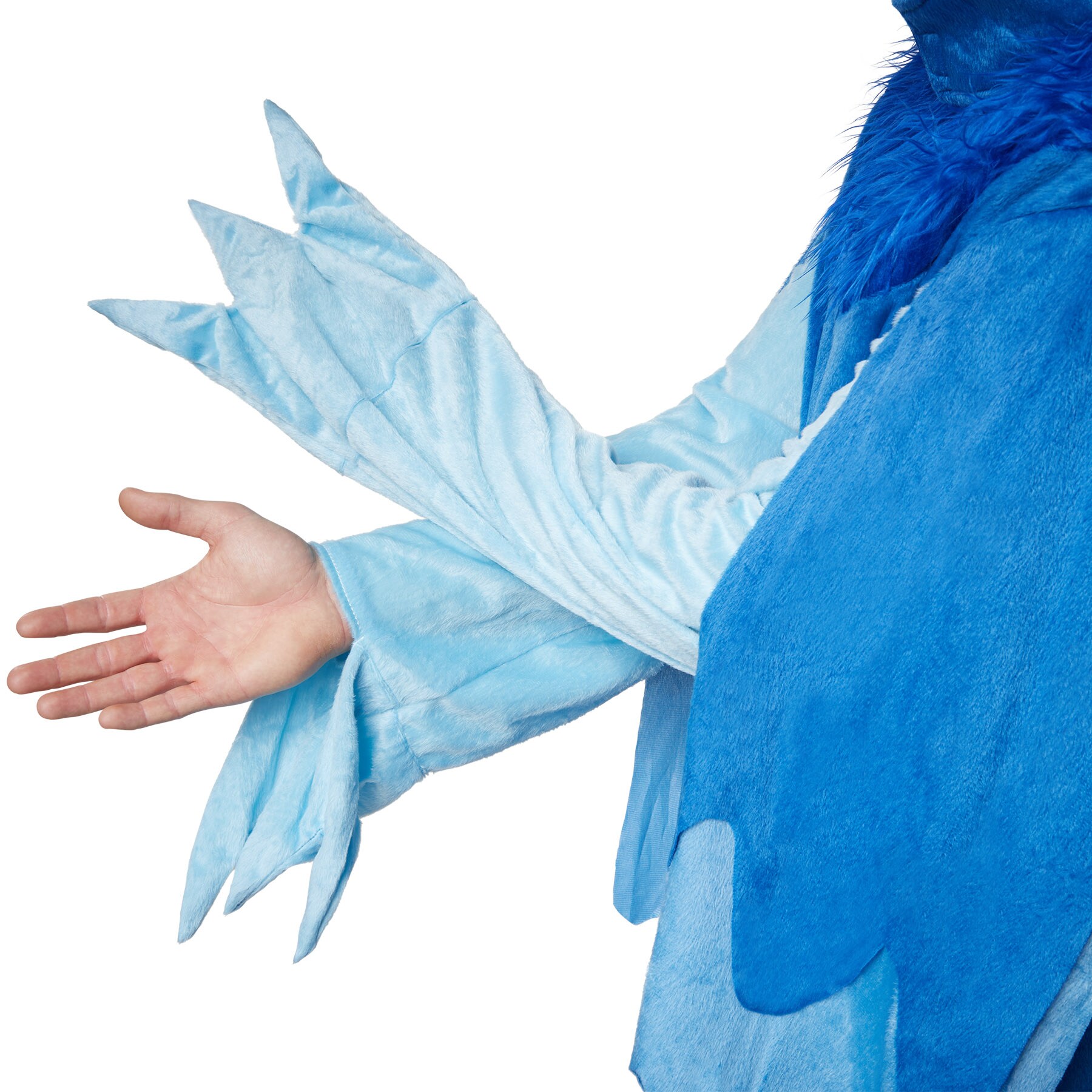 tectake® Unisexkostüm Prächtiger Blauara