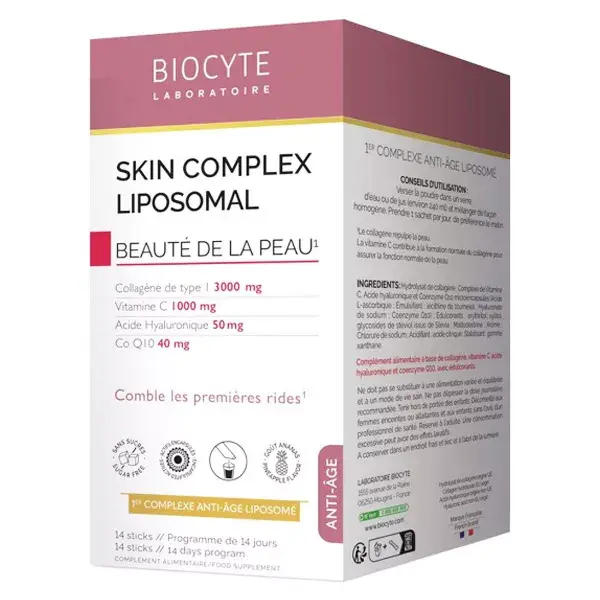 Biocyte Skin Complex Lipossomal Skin Beauty Collagen 14 Sticks