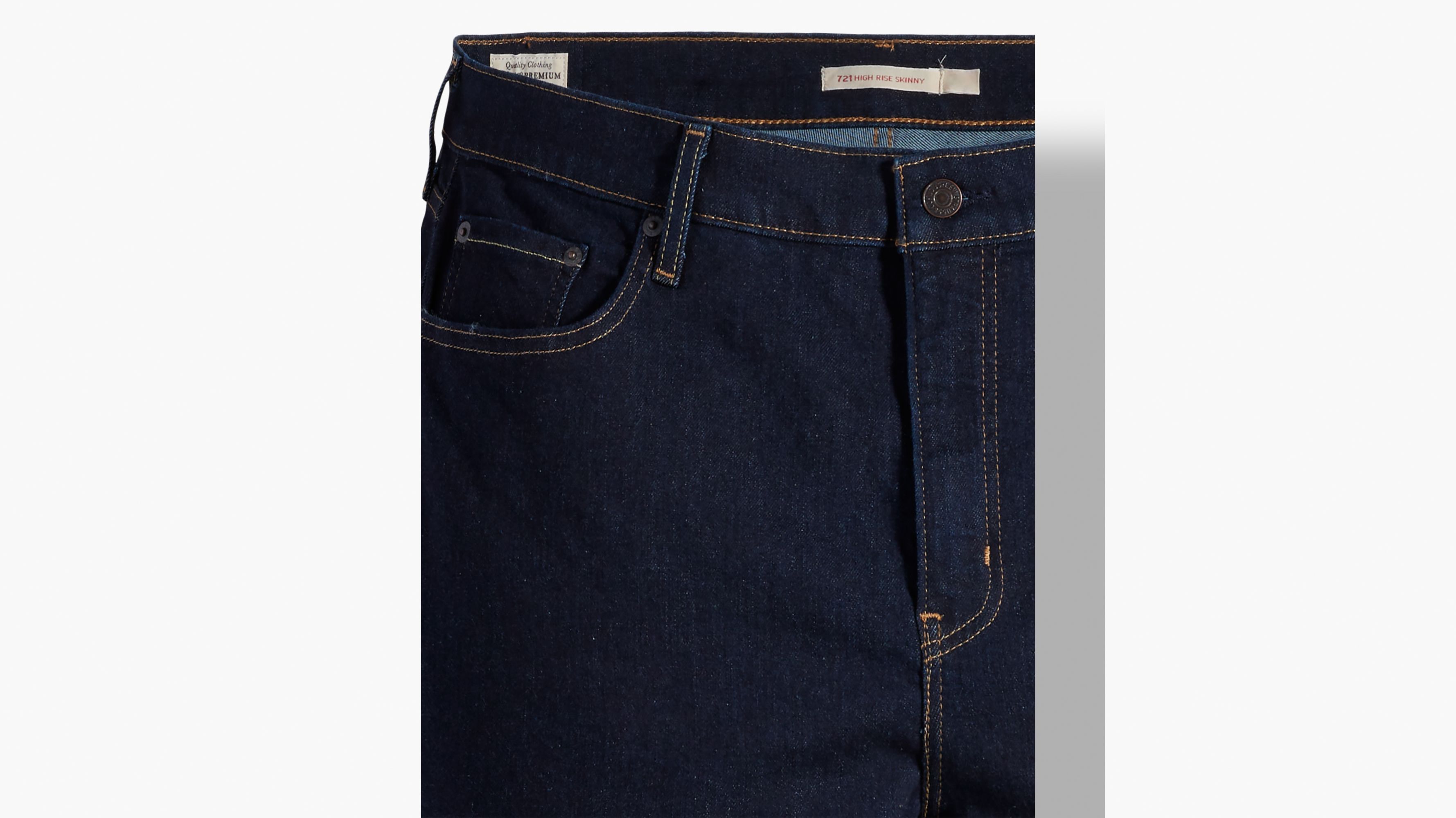 Jean 721 taille haute skinny (grandes tailles) - Dark Indigo Rinse - Bleu