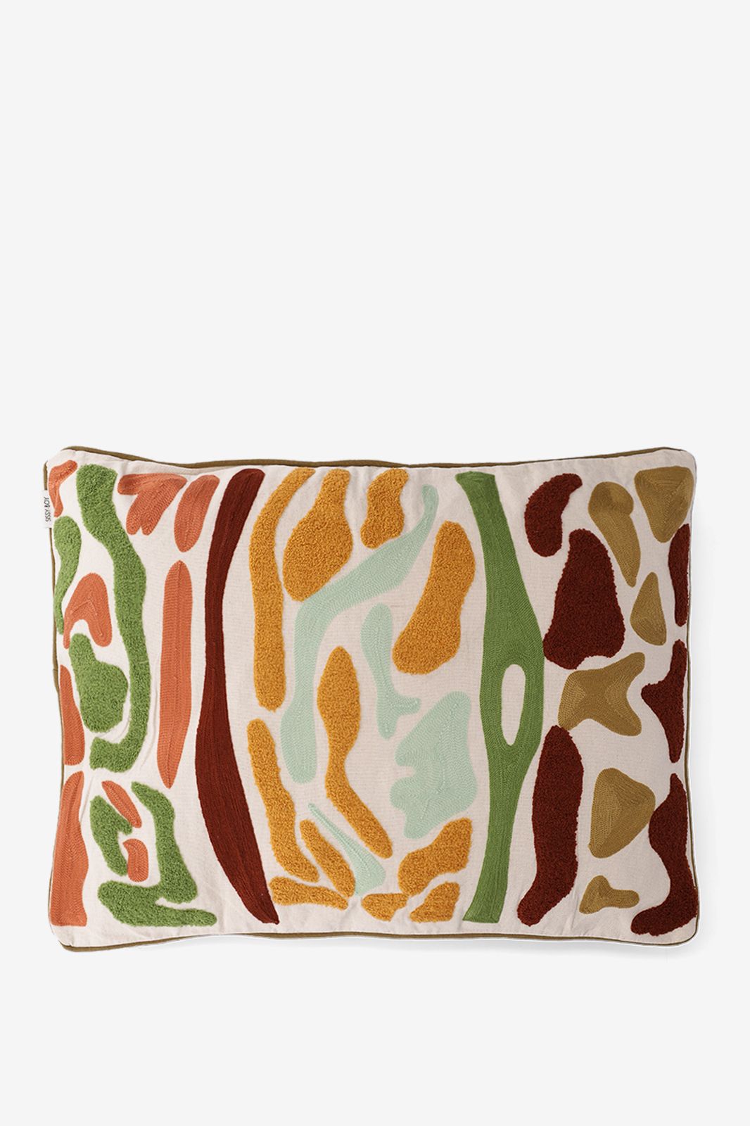 Multicolour jacquard kussen