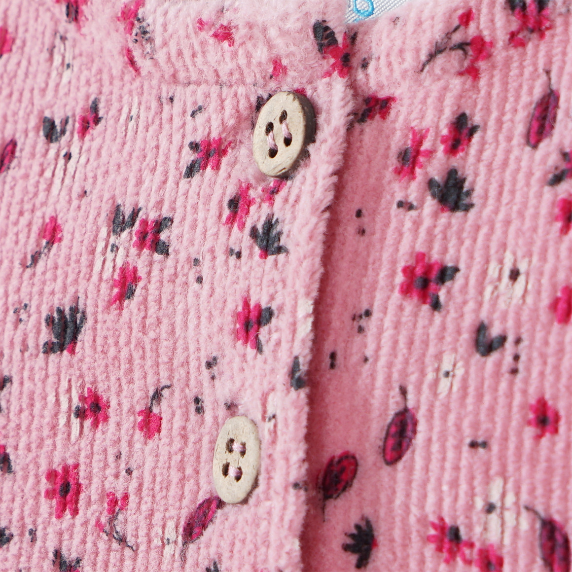 Topomini Baby Kleid mit Blumen rosa