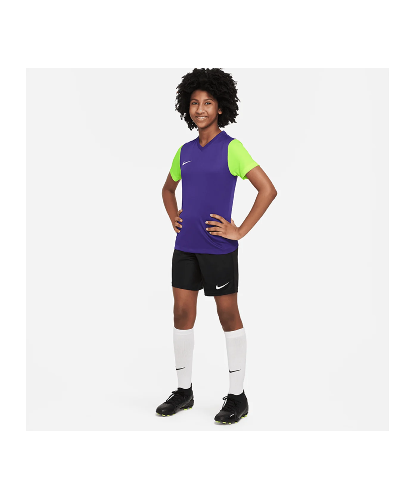 Nike Tiempo Premier II Trikot Kids Lila F547