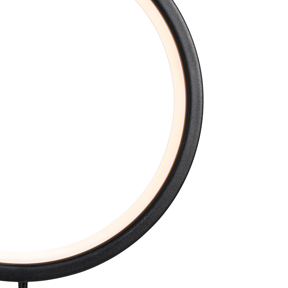 Set van 2 prikspots zwart 50cm incl. LED oplaadbaar en solar IP65 - Adalind