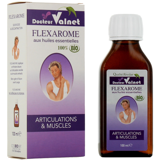 Flexarome articulations et muscles Docteur Valnet